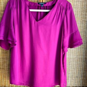 Fuchsia Blouse by Roz & Ali